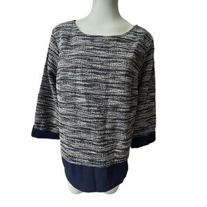 Cathy Daniels cowl neck sweater size large